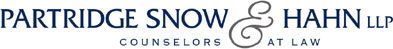 (PARTRIDGE SNOW & HAHN LLP LOGO)